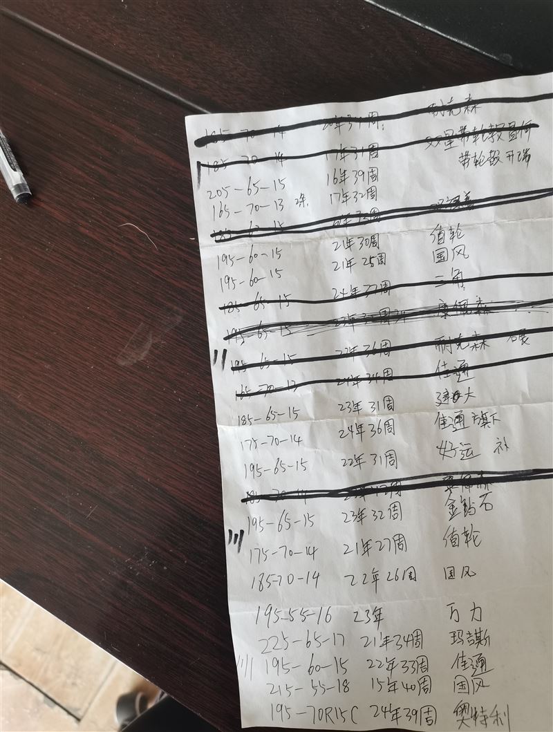 出售各种雪地轮胎