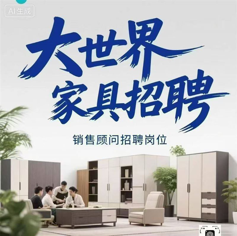 大世界家具城店面升级，产品清仓大促，快来抢购吧！