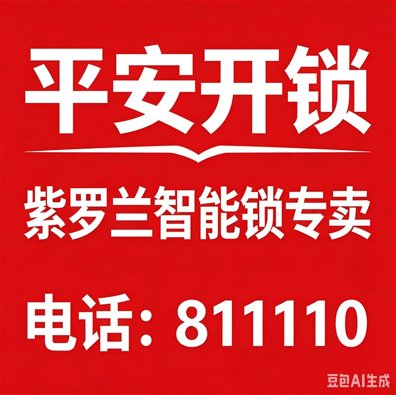 勃利平安开锁 勃利开锁 紫罗兰智能锁专卖
